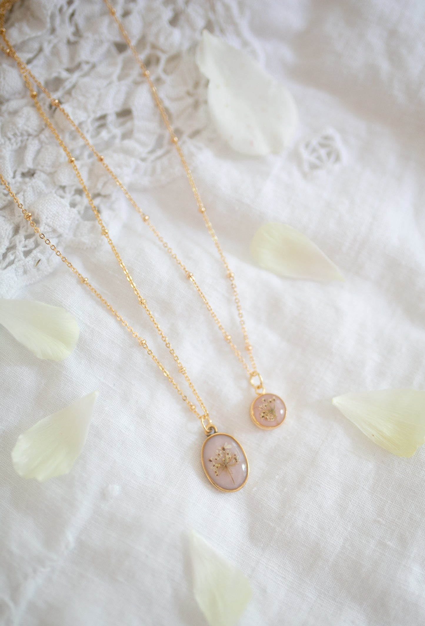 Floral Mama & Mini Necklace