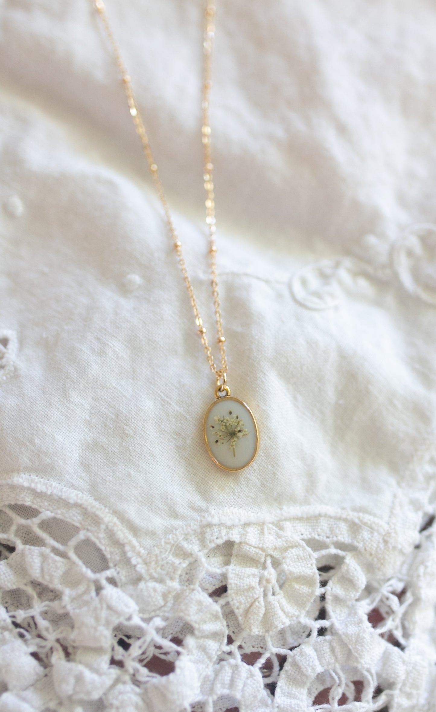 Floral Mama & Mini Necklace