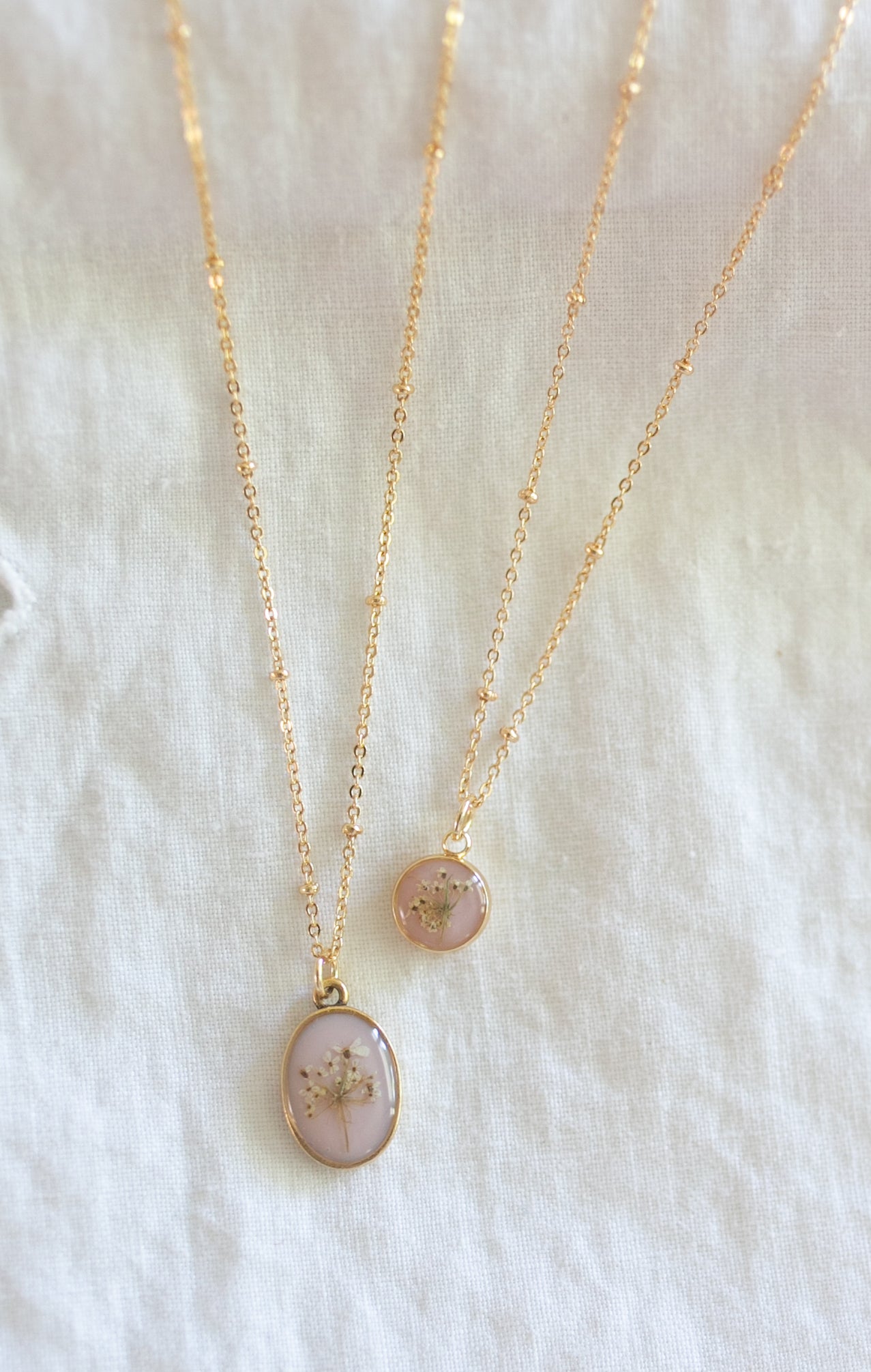 Floral Mama & Mini Necklace
