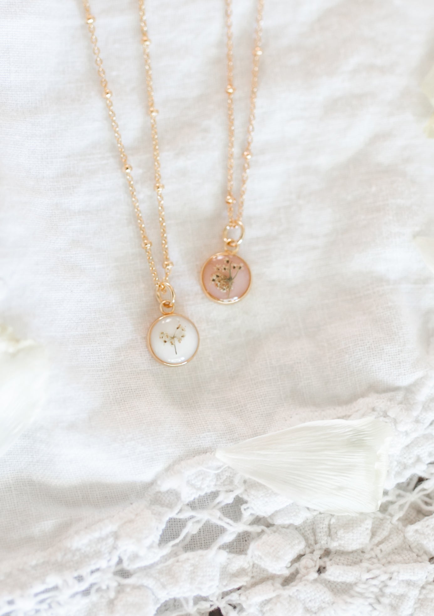 Floral Mama & Mini Necklace